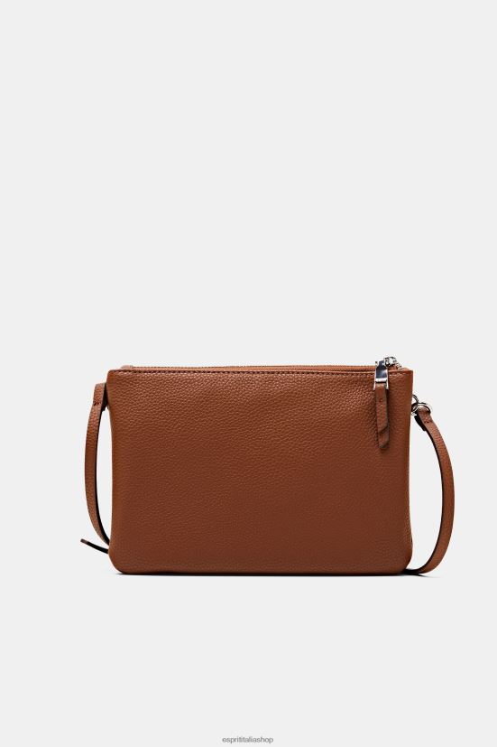 Esprit borsa a tracolla in ecopelle marrone ruggine donne Accessori 4RNDH25 - Clicca l'immagine per chiudere