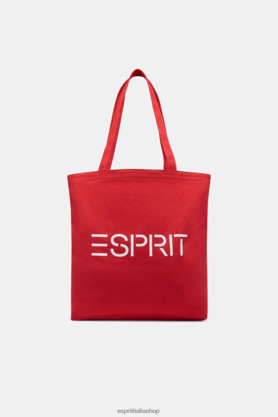 Esprit Borsa tote in tela con logo rosso-arancio uomini Accessori 4RNDH37 - Clicca l'immagine per chiudere