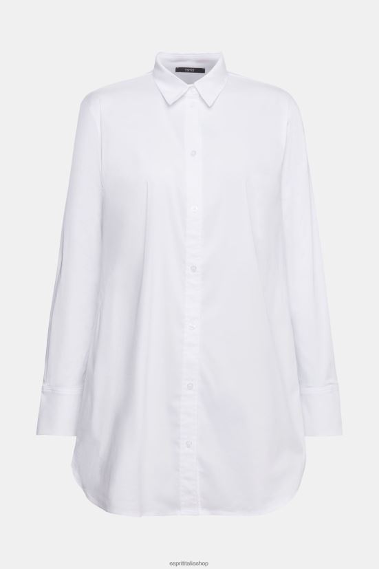 Esprit camicetta della camicia bianco donne camicette 4RNDH516