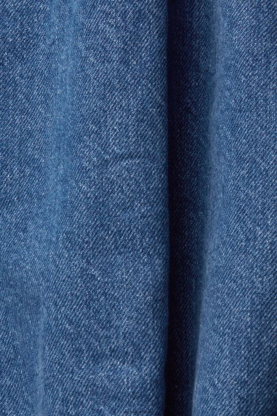 Esprit camicetta di jeans lavaggio medio blu donne camicette 4RNDH396