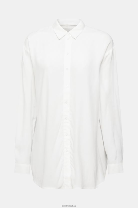 Esprit camicia camicetta, lenzing ecovero bianco donne camicette 4RNDH425