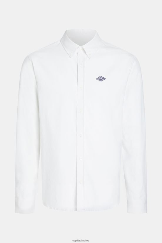 ESPRIT x Rest & Recreation camicia oxford capsula bianco donne camicie 4RNDH471