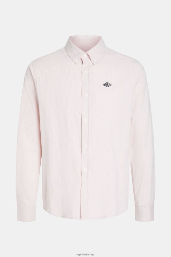 ESPRIT x Rest & Recreation camicia oxford capsula rosa donne camicie 4RNDH473