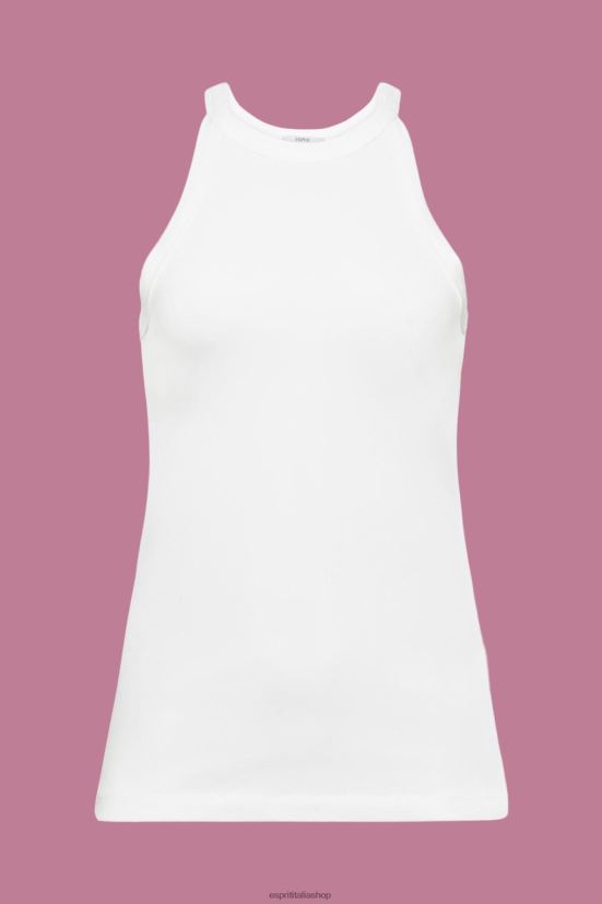 Esprit canotta in maglia bianco donne cisterna 4RNDH241