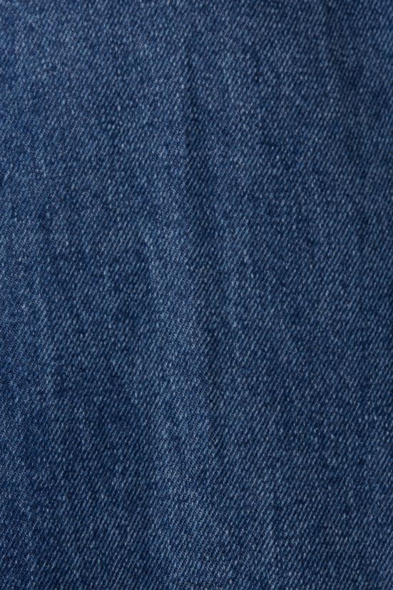 Esprit jeans a zampa retrò a vita alta lavaggio medio blu donne denim 4RNDH327