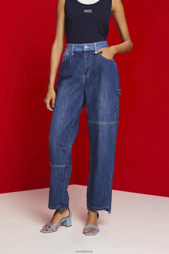 Esprit jeans dal design anni '90 lavaggio blu scuro donne denim 4RNDH300 - Clicca l'immagine per chiudere