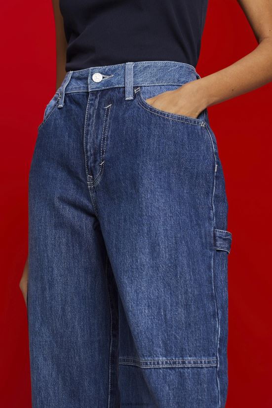 Esprit jeans dal design anni '90 lavaggio blu scuro donne denim 4RNDH300