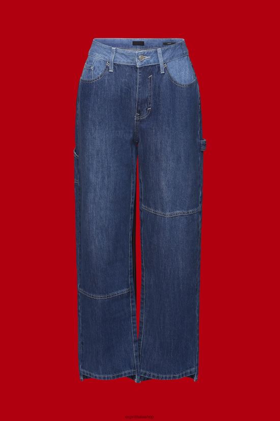 Esprit jeans dal design anni '90 lavaggio blu scuro donne denim 4RNDH300