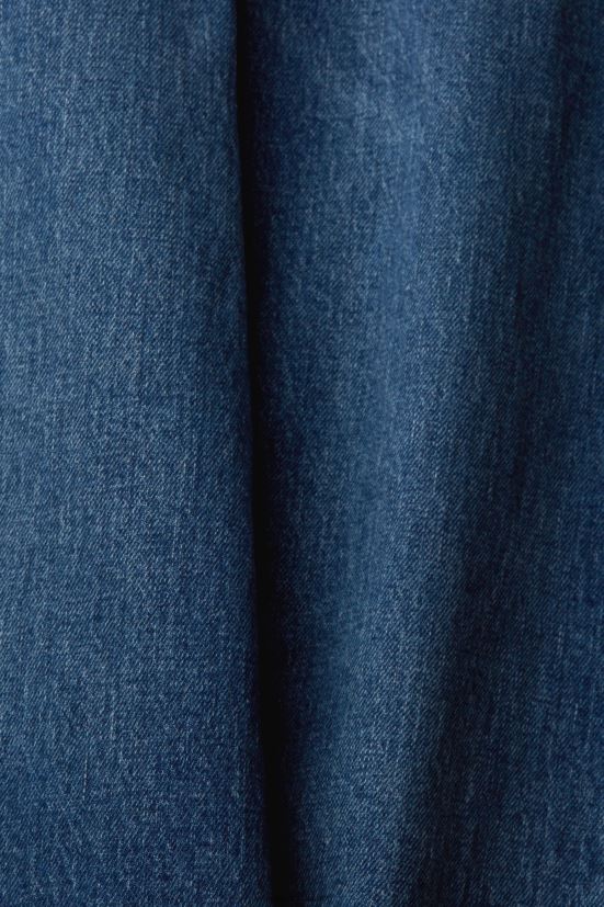 Esprit jeans elasticizzati a gamba dritta a vita alta lavaggio medio blu donne denim 4RNDH337