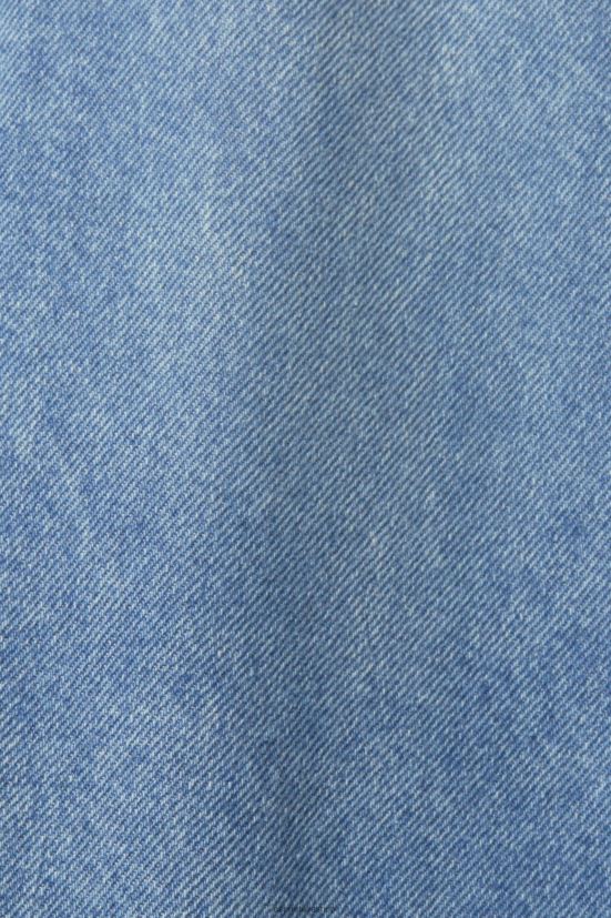 Esprit gonna in denim con cintura in paperbag lavaggio a luce blu donne gonne 4RNDH430