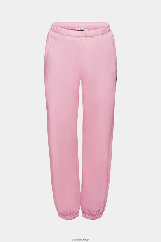 Esprit pantaloni da jogging in felpa rosa donne jogging 4RNDH177