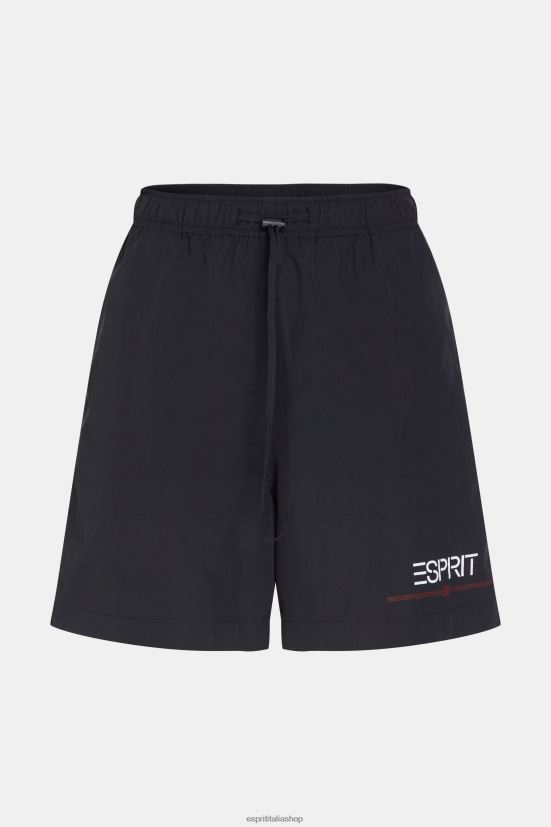 ESPRIT x Rest & Recreation pantaloncini antivento a capsula nero donne pantaloncini 4RNDH474