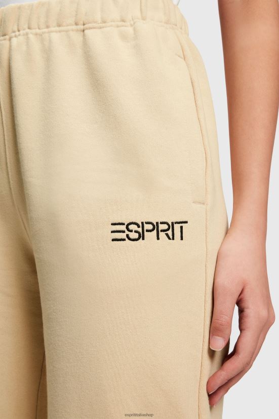 ESPRIT x Rest & Recreation pantaloni della tuta a capsula beige donne pantaloni 4RNDH479