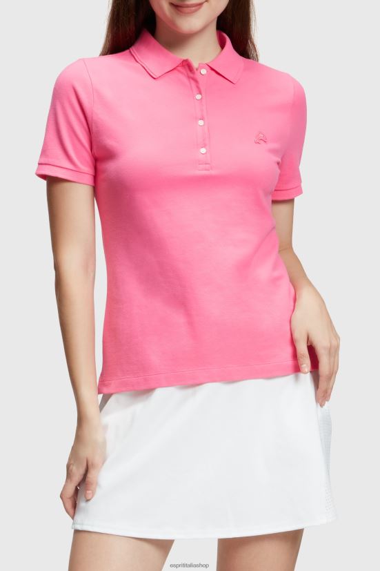 Esprit Polo classica del Dolphin Tennis Club rosa donne polo 4RNDH499