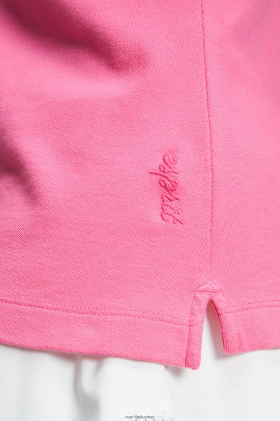 Esprit Polo classica del Dolphin Tennis Club rosa donne polo 4RNDH499