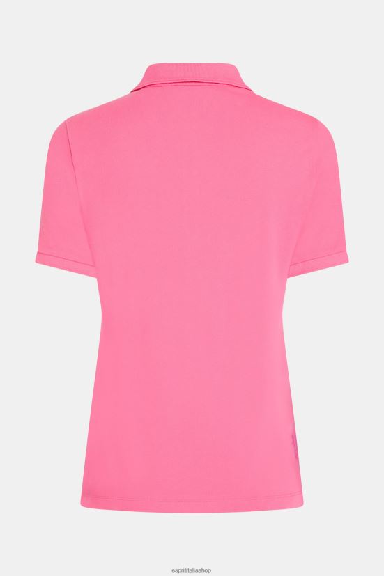 Esprit Polo classica del Dolphin Tennis Club rosa donne polo 4RNDH499