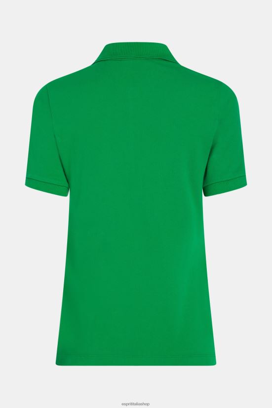 Esprit Polo classica del Dolphin Tennis Club verde donne polo 4RNDH495