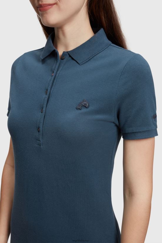 Esprit Abito polo classico del Dolphin Tennis Club Marina Militare donne vestiti 4RNDH506