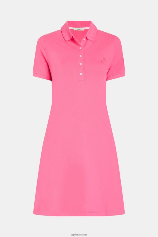 Esprit Abito polo classico del Dolphin Tennis Club rosa donne vestiti 4RNDH508