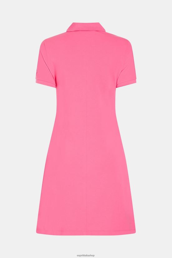 Esprit Abito polo classico del Dolphin Tennis Club rosa donne vestiti 4RNDH508