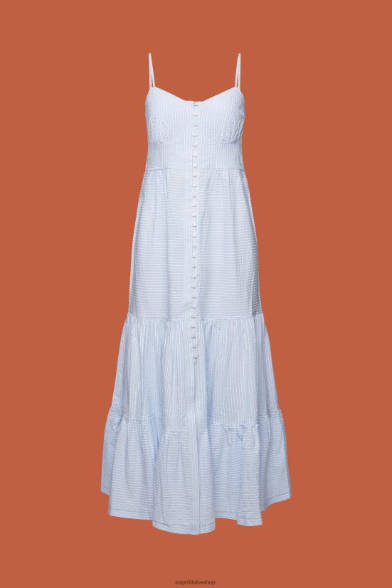 Esprit maxi abito con spalline azzurro donne vestiti 4RNDH233