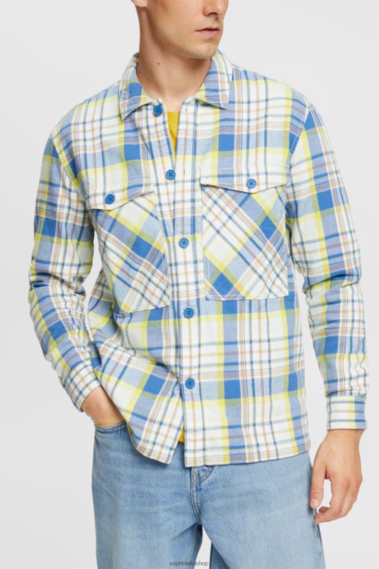 Esprit Camicia a quadri blu uomini camicie 4RNDH886 - Clicca l'immagine per chiudere