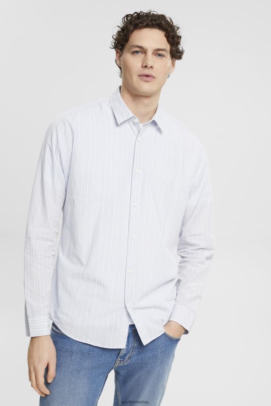 Esprit camicia a righe azzurro uomini camicie 4RNDH686 - Clicca l'immagine per chiudere