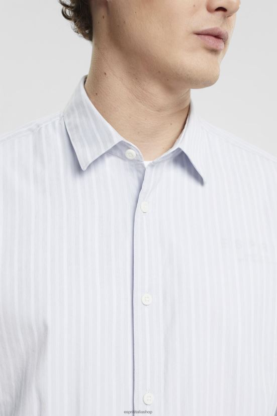 Esprit camicia a righe azzurro uomini camicie 4RNDH686