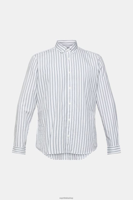 Esprit camicia button down a righe bianco uomini camicie 4RNDH884