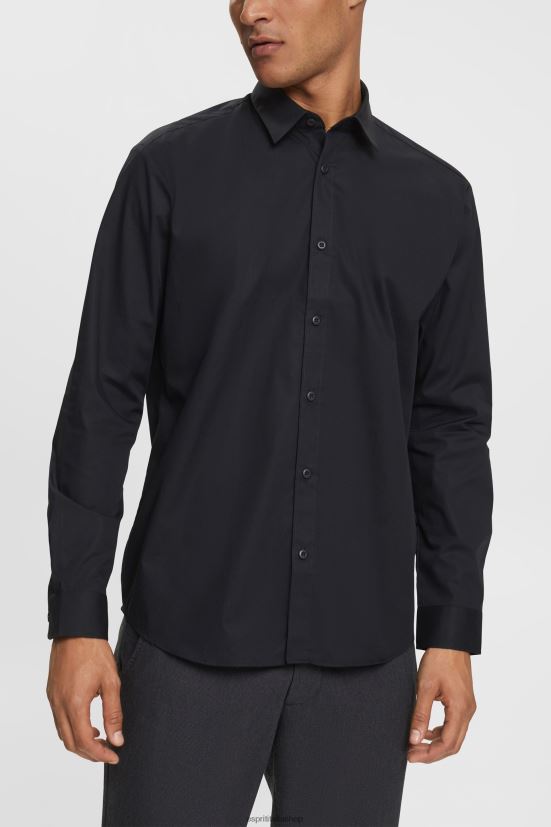 Esprit camicia nero uomini camicie 4RNDH900