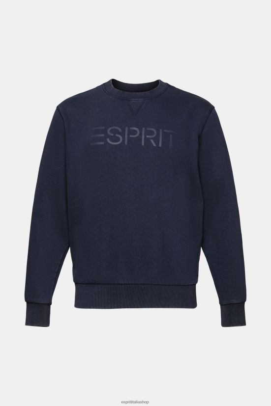 Esprit felpa con stampa logo Marina Militare uomini felpe e felpe con cappuccio 4RNDH774