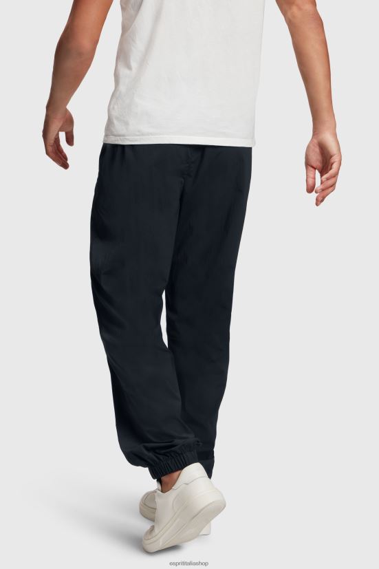 Esprit pantaloni da jogging dalla vestibilità rilassata nero uomini jogging 4RNDH787