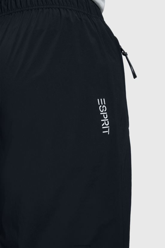 Esprit pantaloni da jogging dalla vestibilità rilassata nero uomini jogging 4RNDH787