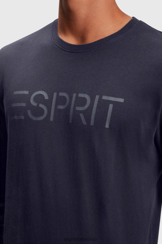 Esprit T-shirt in jersey con stampa logo Marina Militare uomini magliette 4RNDH866