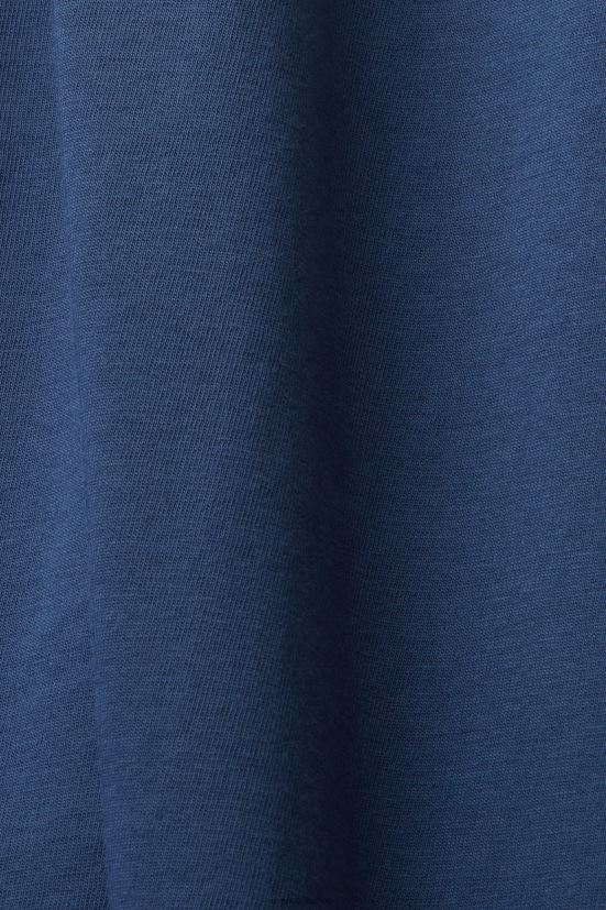 Esprit t-shirt in jersey con stampa, 100% cotone grigio blu uomini magliette 4RNDH585