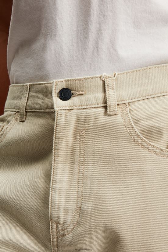 Esprit pantaloni chino da carpentiere dal taglio dritto sabbia uomini pantaloni 4RNDH782