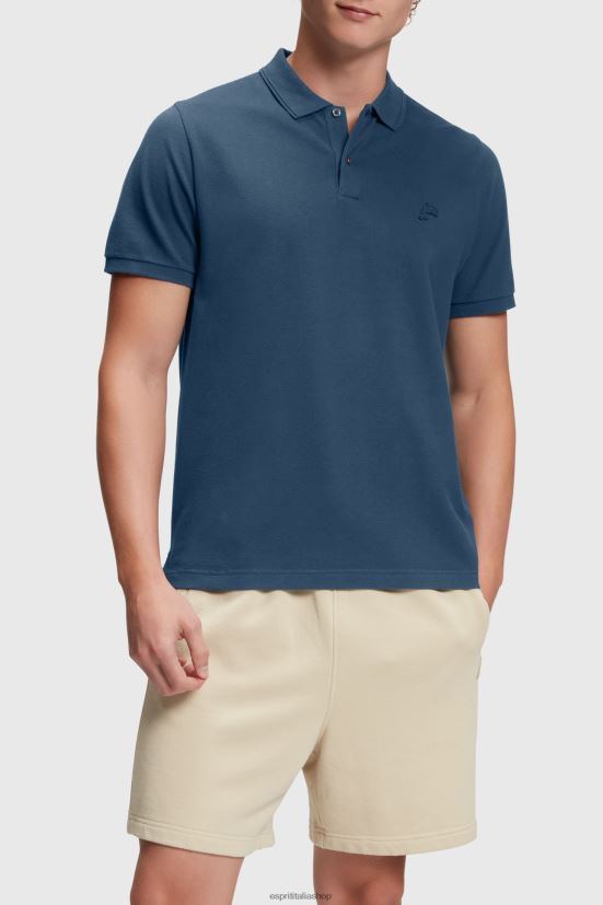 Esprit Polo classica del Dolphin Tennis Club blu scuro uomini polo 4RNDH874