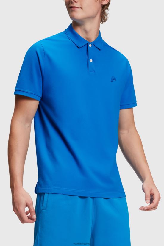 Esprit Polo classica del Dolphin Tennis Club blu uomini polo 4RNDH895