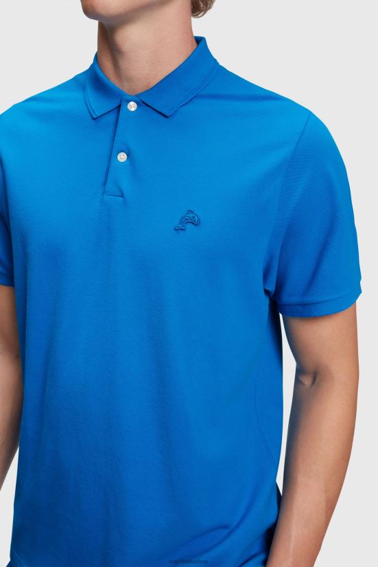 Esprit Polo classica del Dolphin Tennis Club blu uomini polo 4RNDH895