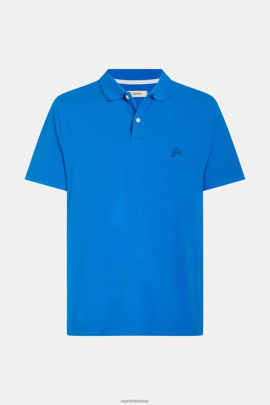 Esprit Polo classica del Dolphin Tennis Club blu uomini polo 4RNDH895