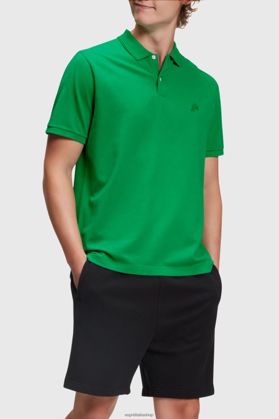 Esprit Polo classica del Dolphin Tennis Club verde uomini polo 4RNDH894