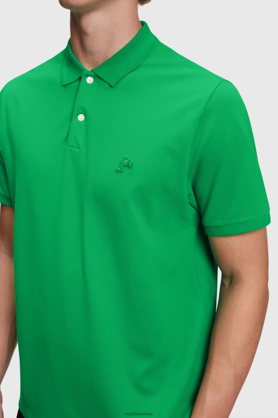 Esprit Polo classica del Dolphin Tennis Club verde uomini polo 4RNDH894