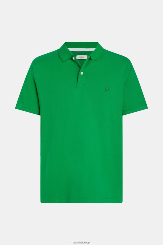 Esprit Polo classica del Dolphin Tennis Club verde uomini polo 4RNDH894